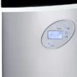 NewAir 50-lb Ice Per day Bullet Ice Maker ( Stainless Steel and Black ) - AI-215SS