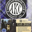American Kennel Club AKC Pet Car Seat Cover, Black