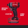 CRAFTSMAN CMCF810C2 V20 20-volt Max Variable Speed Brushless Cordless Impact Driver (2-Batteries Included)