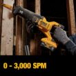DEWALT Reciprocating Saw DCS368W1 XR POWER DETECT 20-volt Max Variable Speed Brushless Cordless (Charger Included and Battery Included)