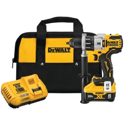 DEWALT Drill DCD998W1 XR POWER DETECT 1/2-in 20-volt Max-Amp Variable Speed Brushless Cordless - Hammer Drill (1-Battery Included)