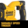 DEWALT Reciprocating Saw DCS368W1 XR POWER DETECT 20-volt Max Variable Speed Brushless Cordless (Charger Included and Battery Included)