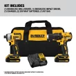 DEWALT DCK277C2 2-Tool 20-Volt Max Brushless Power Tool Combo Kit with Soft Case (2-Batteries and charger Included)