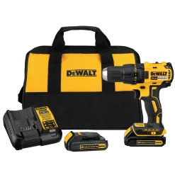 DEWALT Drill DCD777C2 20-volt Max 1/2-in Brushless Cordless (2-Batteries Included and Charger Included)