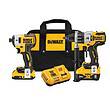 DEWALT DCK299D1W1 Power Detect XR POWER DETECT 2-Tool 20-Volt Max Brushless Power Tool Combo Kit with Soft Case (2-Batteries and charger Included)