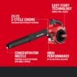 CRAFTSMAN B2200 25-cc 2-Cycle 200-MPH 430-CFM Handheld Gas Leaf Blower (CMXGAAMRBL25)
