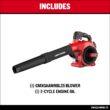 CRAFTSMAN B2200 25-cc 2-Cycle 200-MPH 430-CFM Handheld Gas Leaf Blower (CMXGAAMRBL25)