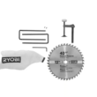 RYOBI TSS121-A181202 15 Amp 12 in. Corded Sliding Compound Miter Saw with 12 in. 60 Carbide Teeth Thin Kerf Miter Saw Blade