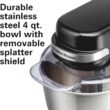 Hamilton Beach 4-Quart 7-Speed Black Residential Stand Mixer