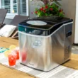 NewAir 50-lb Ice Per day Bullet Ice Maker ( Stainless Steel and Black ) - AI-215SS