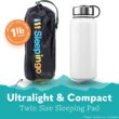 Sleepingo Sleeping Pad for Camping - Lightweight, Inflatable & Compact Camping Air Mattress