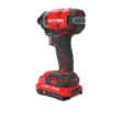 CRAFTSMAN CMCF810C1 V20 20-volt Max Variable Speed Brushless Cordless Impact Driver (1-Battery Included)