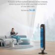 Dreo Tower Fan 42 Inch, Cruiser Pro T1 Quiet Oscillating Bladeless Fan with Remote