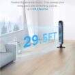 Dreo Tower Fan 42 Inch, Cruiser Pro T1 Quiet Oscillating Bladeless Fan with Remote