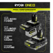 RYOBI PBP2004 ONE+ 18V HIGH PERFORMANCE Lithium-Ion 4.0 Ah Battery (2-Pack)