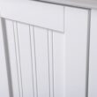 American Furniture Classics OS Home and Office One Door Storage Kitchen Pantry, White