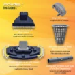 Aqua EZ 11-in Suction Pool Vacuum