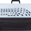 Petmate Two Door Pet Kennel for Pets up to 15 Pounds, Medium Blue