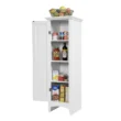 American Furniture Classics OS Home and Office One Door Storage Kitchen Pantry, White