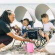 Baby Delight Go with Me Duo Deluxe Portable Double Chair, Grey