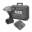 FLEX FX1471-1C 24-volt Variable Speed Brushless 1/2-in Drive Cordless Impact Wrench (1-Battery Included)