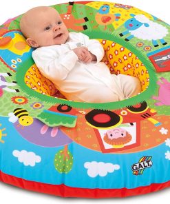 Galt Toys, Playnest - Farm, Baby Activity Center & Floor Seat, Multi color