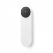 Google  Nest Doorbell Battery - Wireless Smart Wi-Fi Doorbell Security Camera - Snow