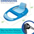 Kelsyus Floating Lounger Pool Float Kelsyus Floating Lounger Pool Float