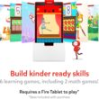 Osmo - Little Genius Starter Kit for Fire Tablet + Early Math Adventure-6 Educational Games-Ages 3-5-Counting, Shapes & Phonics-STEM Toy Gifts 3 4 5 (Osmo Fire Tablet Base Included-Amazon Exclusive)