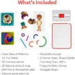 Osmo - Little Genius Starter Kit for Fire Tablet + Early Math Adventure-6 Educational Games-Ages 3-5-Counting, Shapes & Phonics-STEM Toy Gifts 3 4 5 (Osmo Fire Tablet Base Included-Amazon Exclusive)