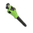 Greenworks BL24L410 24-volt 450-CFM 110-MPH Brushless Handheld Cordless Electric Leaf Blower 4 Ah (Battery & Charger Included)