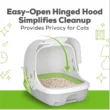 Tidy Cats Breeze Hooded Cat Litter Box System