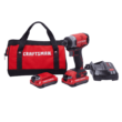 CRAFTSMAN CMCF810C2 V20 20-volt Max Variable Speed Brushless Cordless Impact Driver (2-Batteries Included)