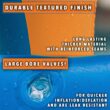 Swimming Pool Basketball Hoop Set by Hoop Shark - Orange/Blue - Inflatable Hoop with Ball
