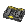 DEWALT 12/20V MAX Charging Station/Dual Charger for Jobsite (DCB102) , Black