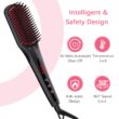 MiroPure Enhanced Hair Straightener Brush by MiroPure, 2-in-1 Ionic Straightening Brush