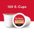 Tim Hortons Original Blend Medium Roast Coffee, Single-Serve K-Cup Pods Compatible with Keurig Brewers, 100ct K-Cups