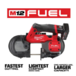 Milwaukee Band Saw 2529-21XC-48-39-0631 M12 FUEL 12V Lithium-Ion Cordless Compact Band Saw XC Kit with (4) Blades Milwaukee Band Saw 2529-21XC-48-39-0631 M12 FUEL 12V Lithium-Ion Cordless Compact Band Saw XC Kit with (4) Blades