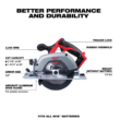 Milwaukee 2630-20-48-11-1837 M18 18V Lithium-Ion Cordless 6-1/2 in. Circular Saw with Two 3.0 Ah Batteries