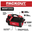 Milwaukee 48-22-8320-48-22-3079 20 in. PACKOUT Tote with 6-in-1 Wire Stripper Pliers