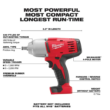 Milwaukee 2663-20 M18 18V Lithium-Ion Cordless 1/2 in. Impact Wrench W/ Friction Ring (Tool-Only)