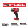 Milwaukee 2960-20-2962-20 M18 FUEL GEN-2 18V Lithium-Ion Mid Torque Brushless Cordless 3/8 in. and 1/2 in Impact Wrench (2-Tool)