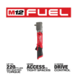 Milwaukee 2564-20-2565-20 M12 FUEL 12V Lithium-Ion Brushless Cordless 3/8 in. and 1/2 in. Right Angle Impact Wrenches Set (2-Tool)