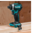Makita XDT14Z 18V LXT Lithium-Ion Brushless 1/4 in. Cordless Quick-Shift Mode 3-Speed Impact Driver (Tool Only)