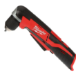 Milwaukee 2415-20-2441-20-48-11-2460 M12 12V Lithium-Ion Cordless 3/8 in. Right Angle Drill with 10 oz. Caulk and Adhesive Gun and 6.0 Ah XC Battery Pack