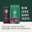 Starbucks Ground Coffee Dark Roast Coffee Decaf Caffè Verona Arabica 6 bags (12 oz each)