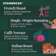 Starbucks K-Cup Coffee Pods Dark Roast Coffee Variety Pack Arabica 1 box (96 pods)