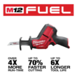 Milwaukee Reciprocating Saw 2520-20 M12 FUEL 12V Lithium-Ion Brushless Cordless HACKZALL (Tool-Only)