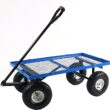 Sunnydaze QH-UC008-BL Utility Steel Garden Cart, Heavy-Duty 400 Pound Capacity Sunnydaze QH-UC008-BL Utility Steel Garden Cart, Heavy-Duty 400 Pound Capacity