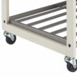 TRINITY TBFPNC-2103 3-Bag Laundry Cart, White